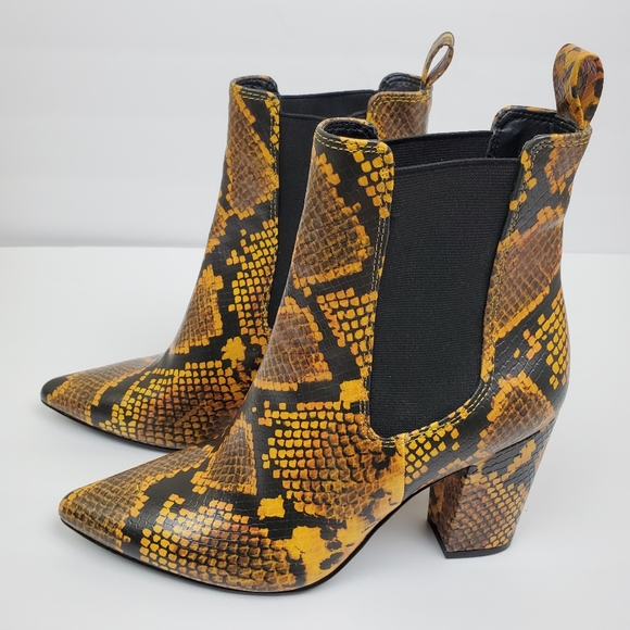 Steve Madden python boots - Picture 4 of 9